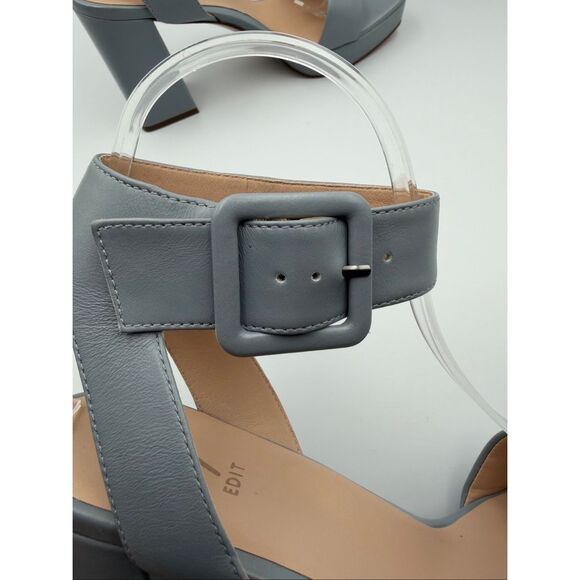 27 Edit Naturalizer Jaselle Platform High Heel Sandal In Glacier Grey Size 8 - Picture 8 of 12